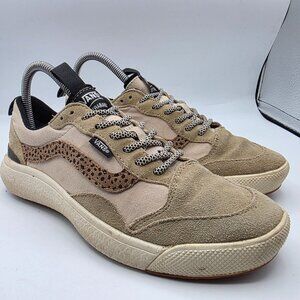 Vans UltraRange Exo Womens Size 7.5 Beige Brown Casual Lightweight Sneakers